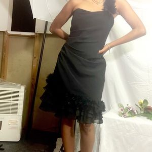 Black vintage formal dress